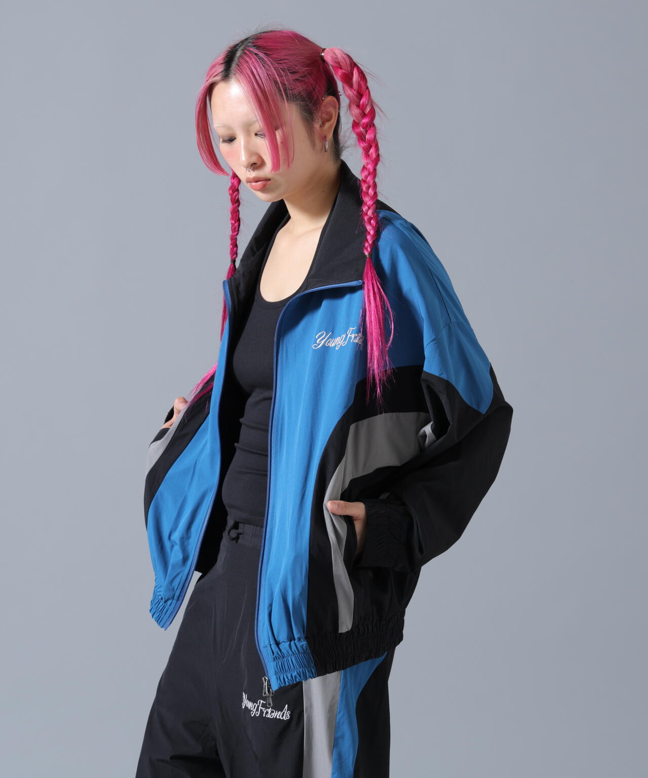 FR(13)NDS/フレンズ/Nylon Track Jacket