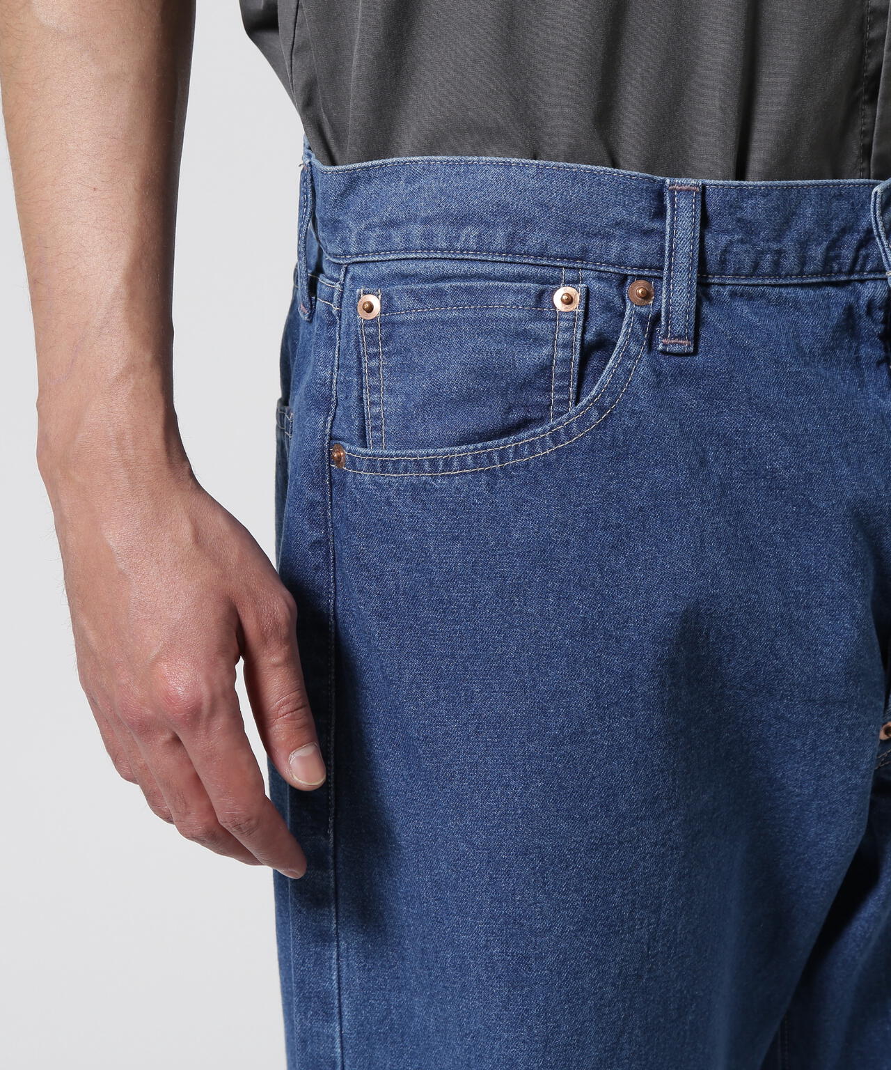 FOUNDOUR/ファウンダ/DENIM PANTS