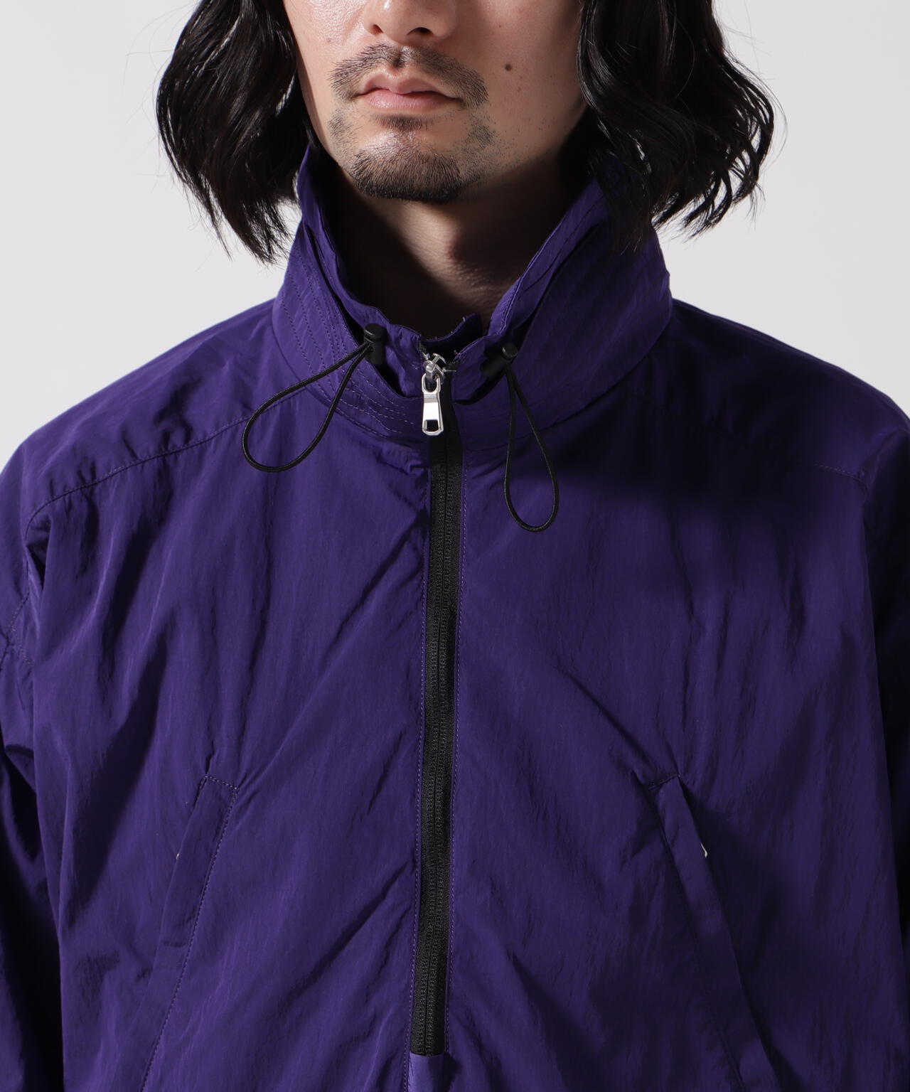 ANCELLM/アンセルム/NYLON PULLOVER JACKET