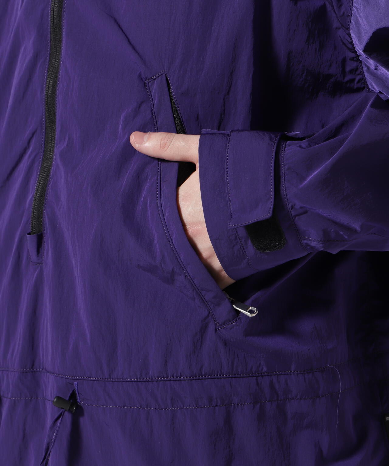 ANCELLM/アンセルム/NYLON PULLOVER JACKET