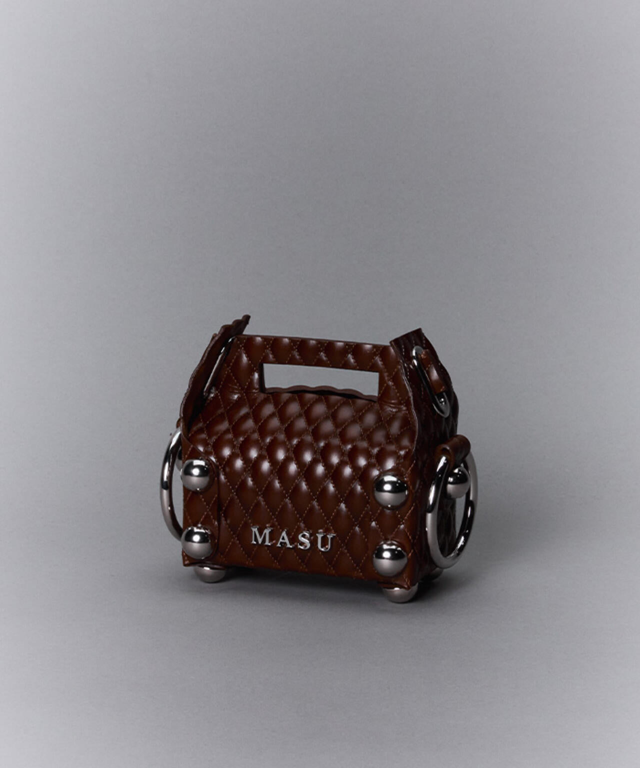 MASU/エムエーエスユー/LEATHER CAKE BAG PETIT/M25F9OJ007