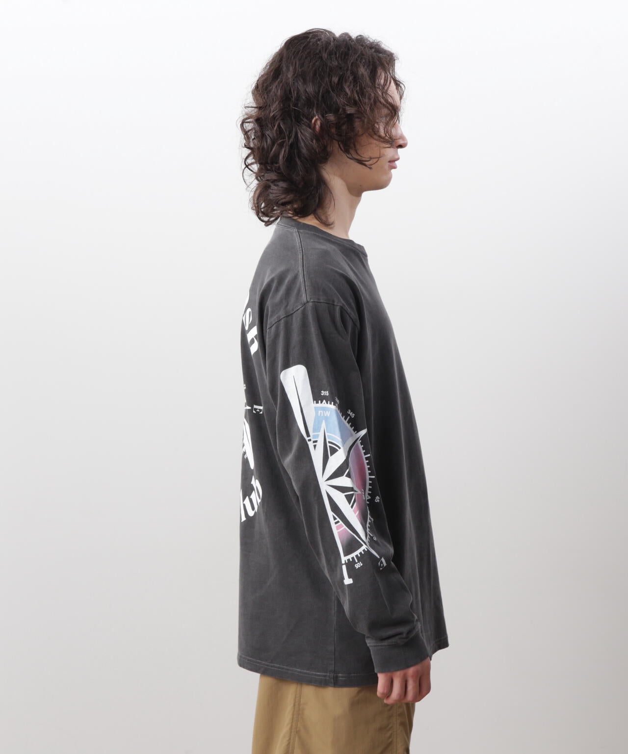MANASTASH/マナスタッシュ/PUMICE L/S TEE MCC