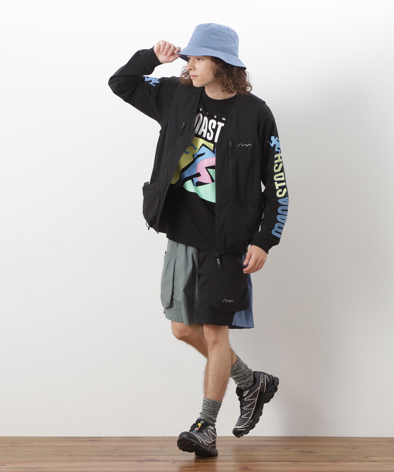 MANASTASH/マナスタッシュ/RE:CTN L/S TEE T&F