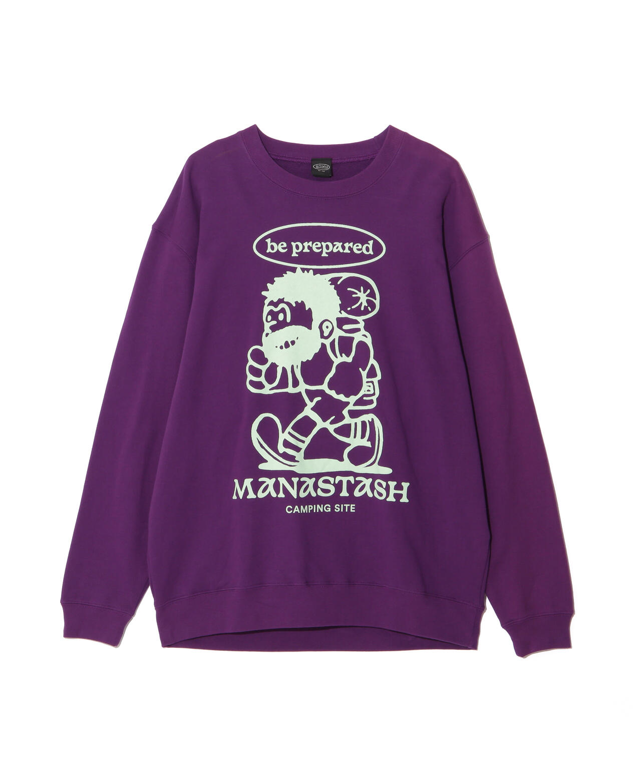MANASTASH/マナスタッシュ/CREW SWEAT BE PREPARED