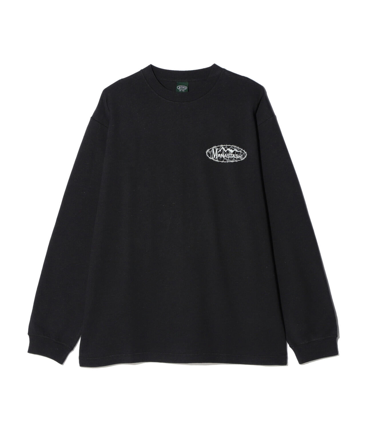 MANASTASH/マナスタッシュ/HEMP L/S TEE LEOPARD LOGO