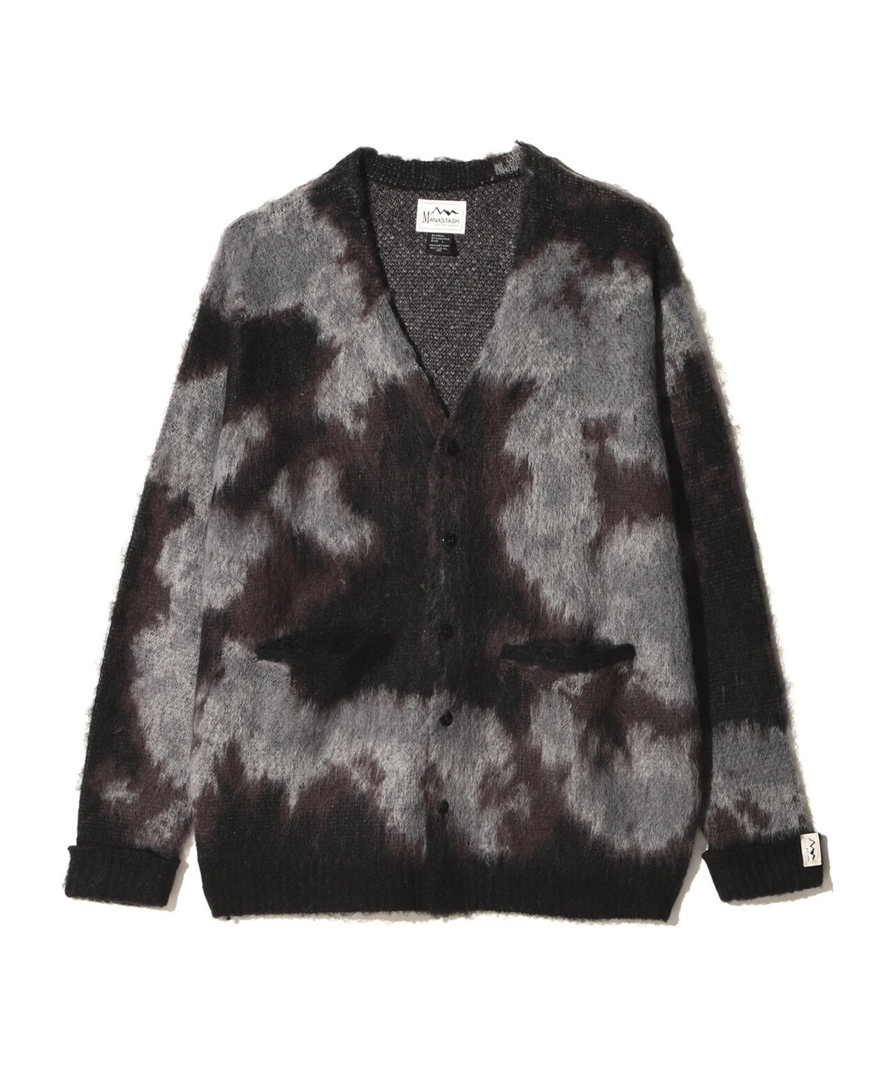 MANASTASH/マナスタッシュ/BLURRY JAQUARD CARDIGAN