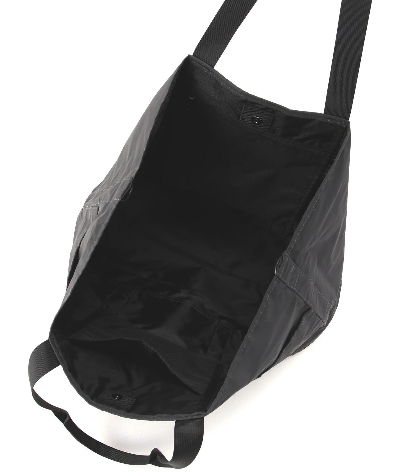 PACKING/パッキング/BLACK REFLECTIVE TOTE/リフレクティブトートバッグ
