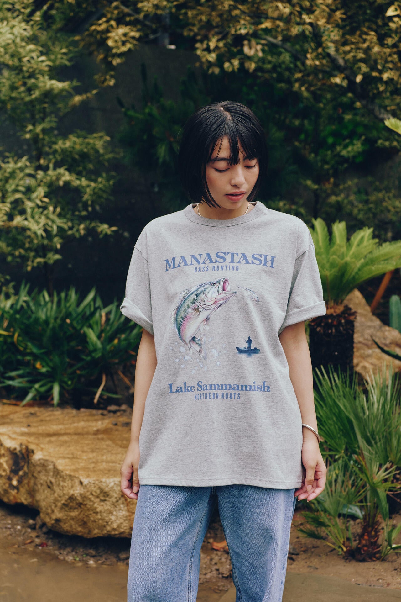 【EC限定商品】MANASTASH/マナスタッシュ/ LAKE SAMMAMISH TEE