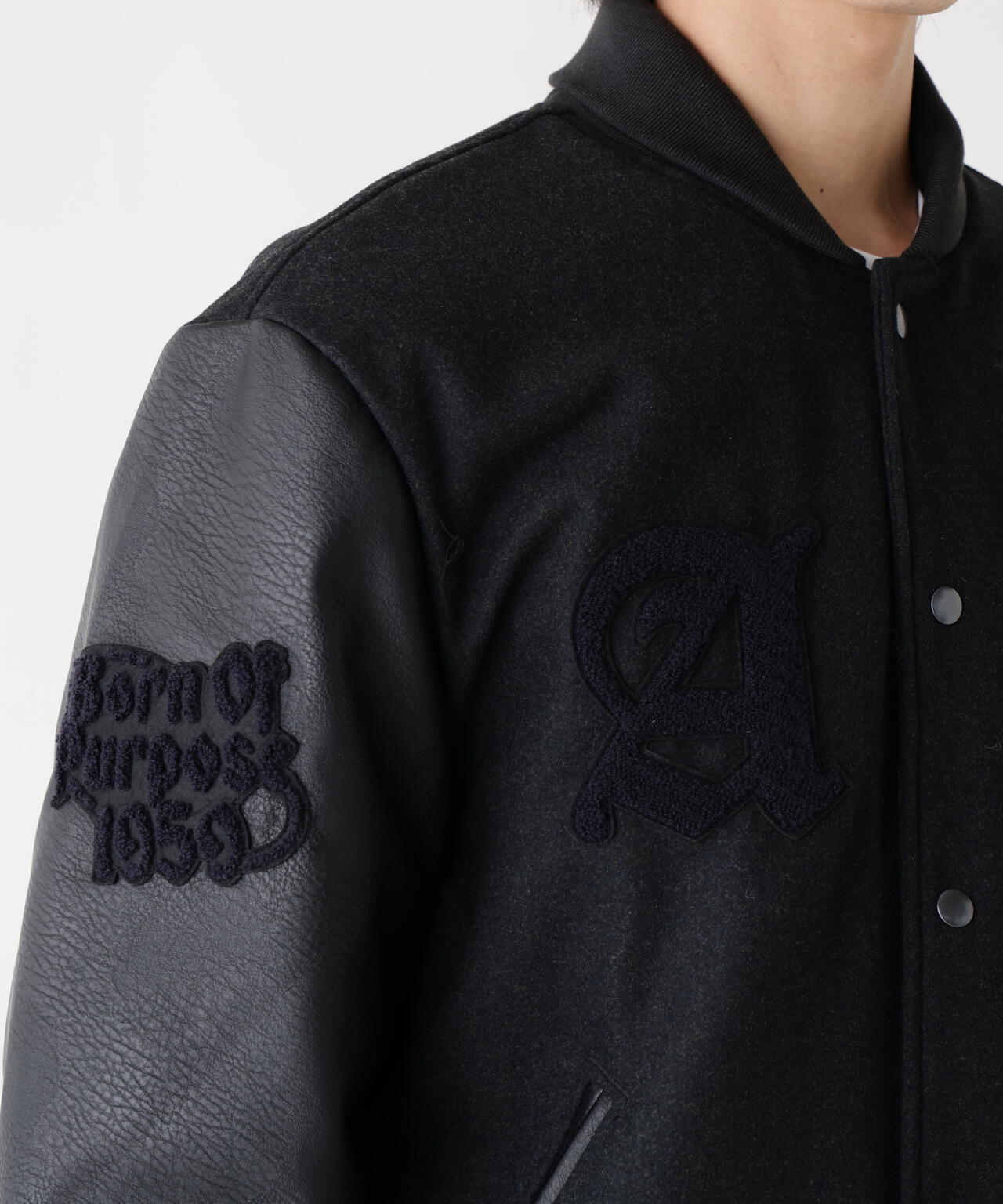 ALPHA LETTERMAN JACKET