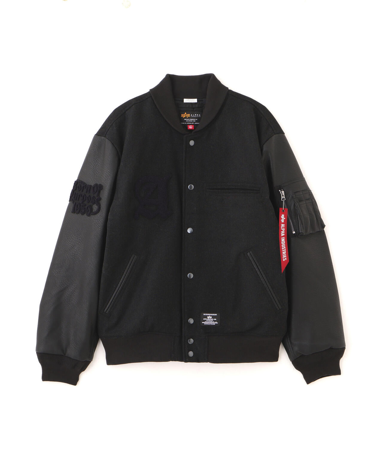 ALPHA LETTERMAN JACKET