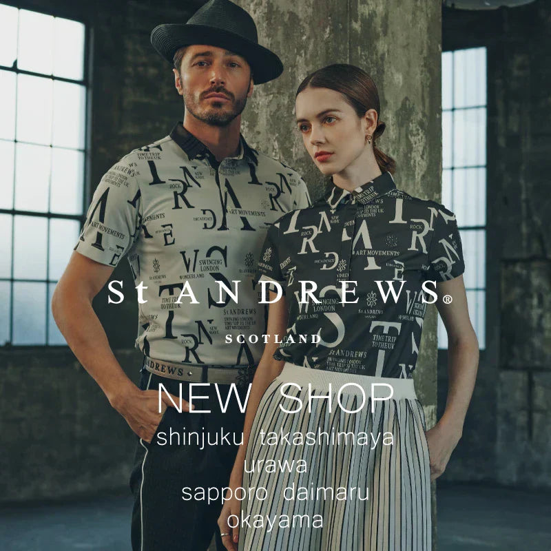 St ANDREWSの商品がパーリーゲイツ4店舗にて取り扱い開始｜St ANDREWS｜