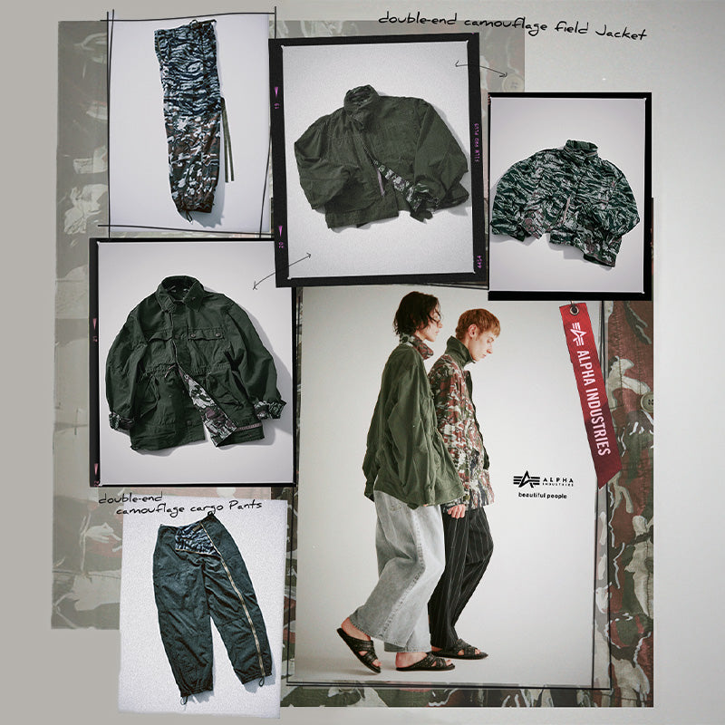 beautiful people × Alpha Industries