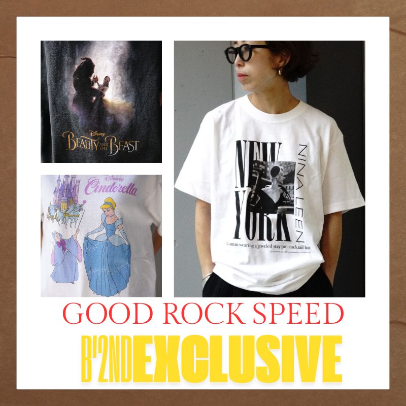 《GOOD ROCK SPEED》B’2nd別注Tシャツ予約販売開始！