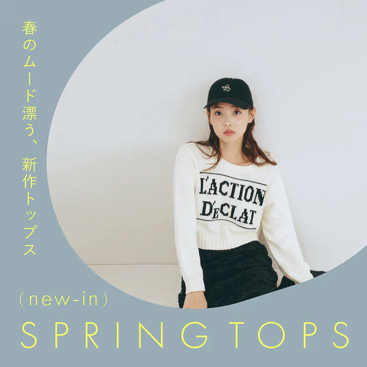 （ new-in ）SPRING TOPS｜NODE SENSE｜