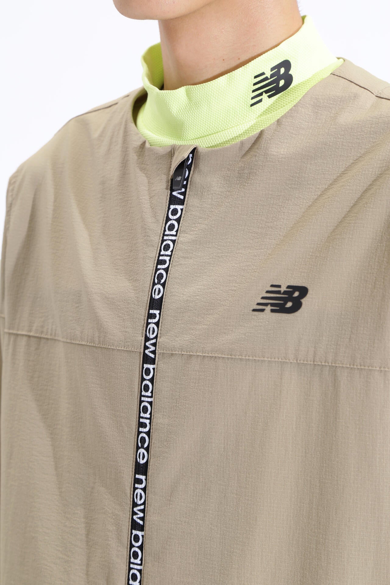 ストレッチ 撥水 フルジップ カラーレス ブルゾン (MENS SPORT)