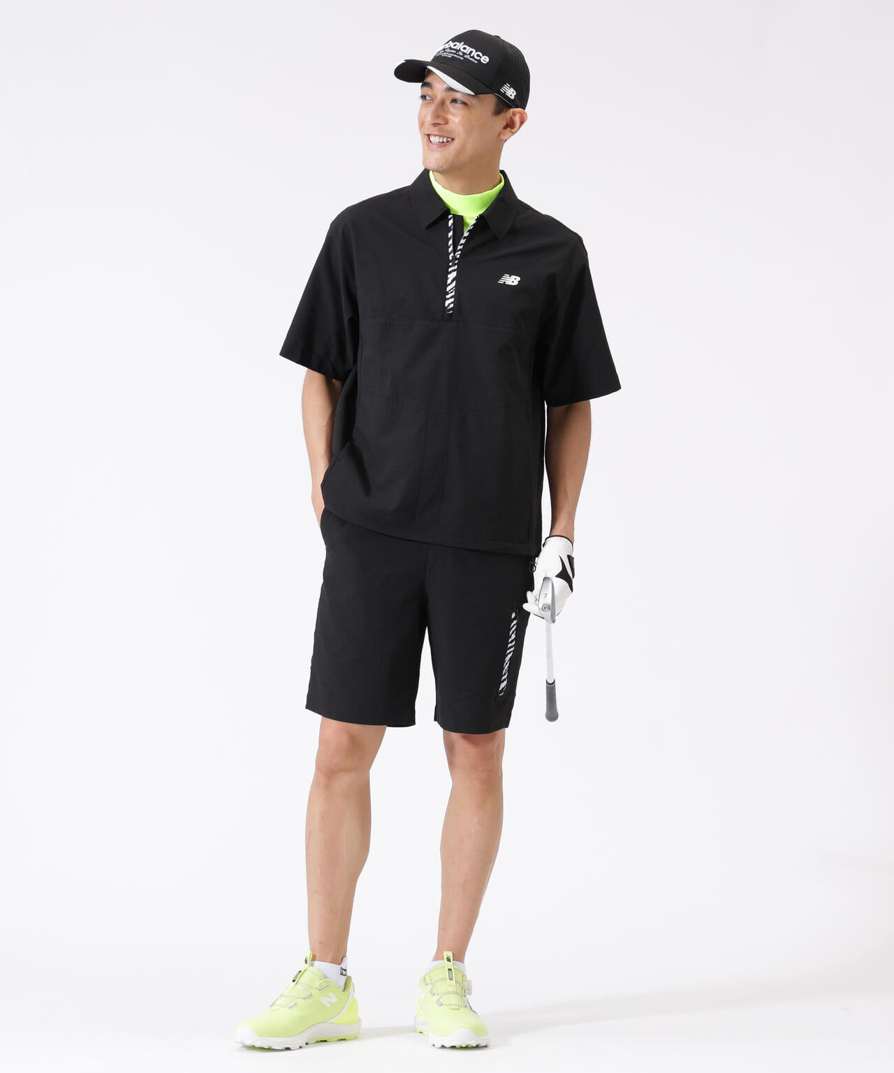 【直営店舗限定カラー有】ハーフジップ シャツアウター (MENS)