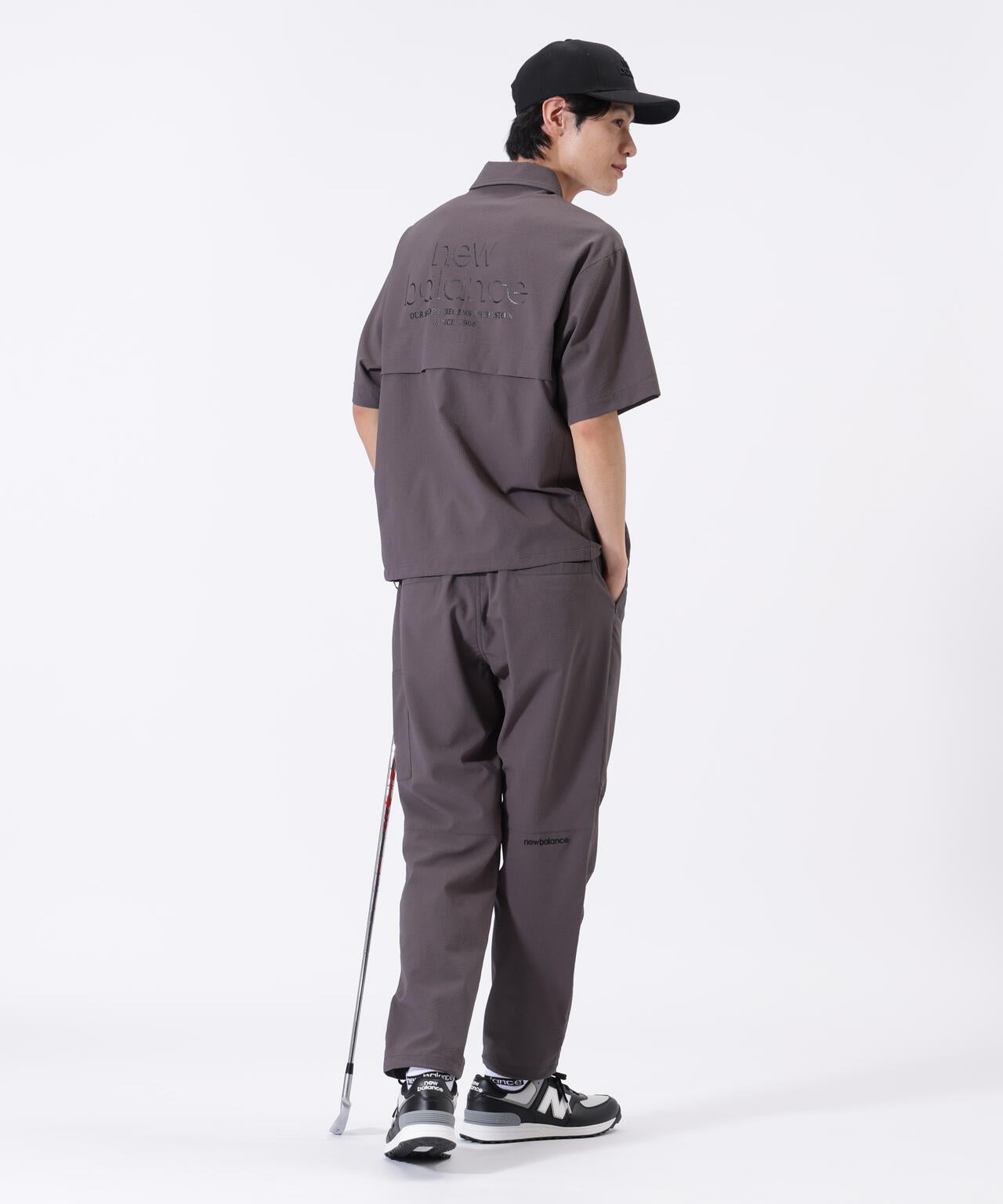 【直営店舗限定カラー有】ハーフジップ シャツアウター (MENS)