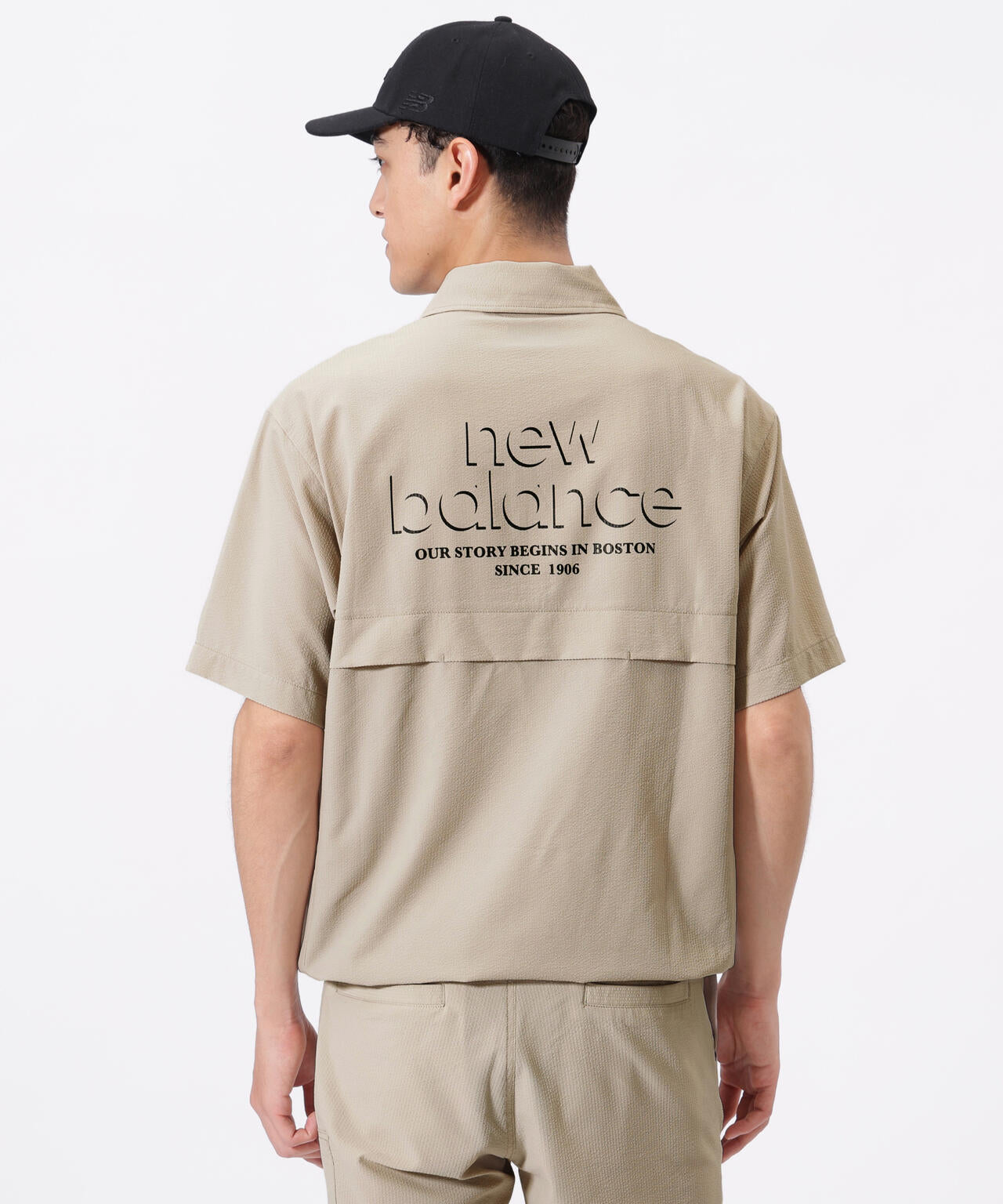 【直営店舗限定カラー有】ハーフジップ シャツアウター (MENS)