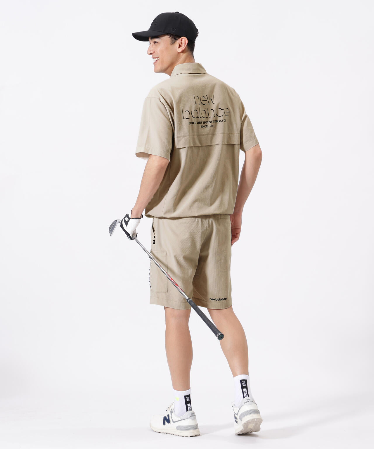 【直営店舗限定カラー有】ハーフジップ シャツアウター (MENS)