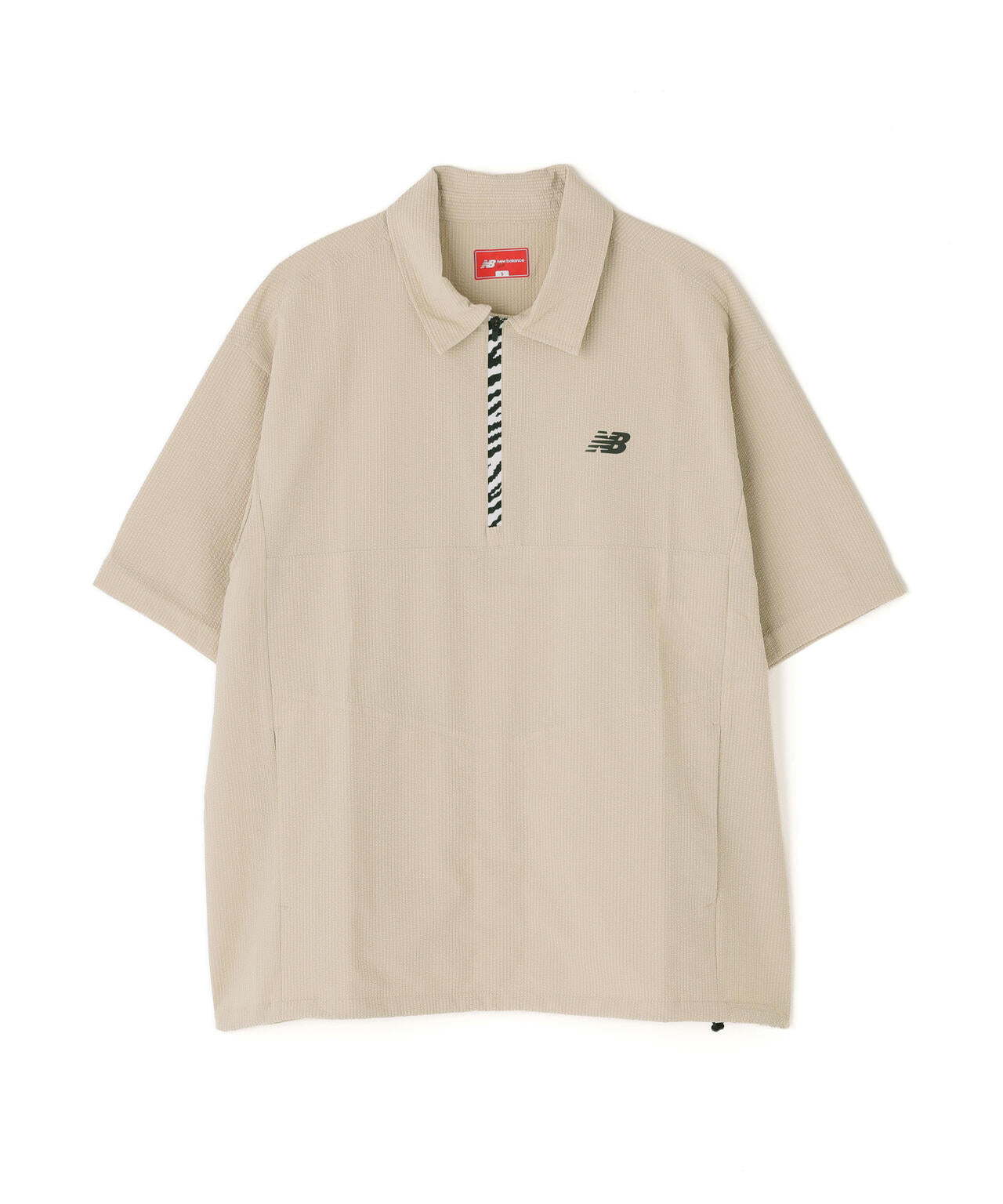 【直営店舗限定カラー有】ハーフジップ シャツアウター (MENS)