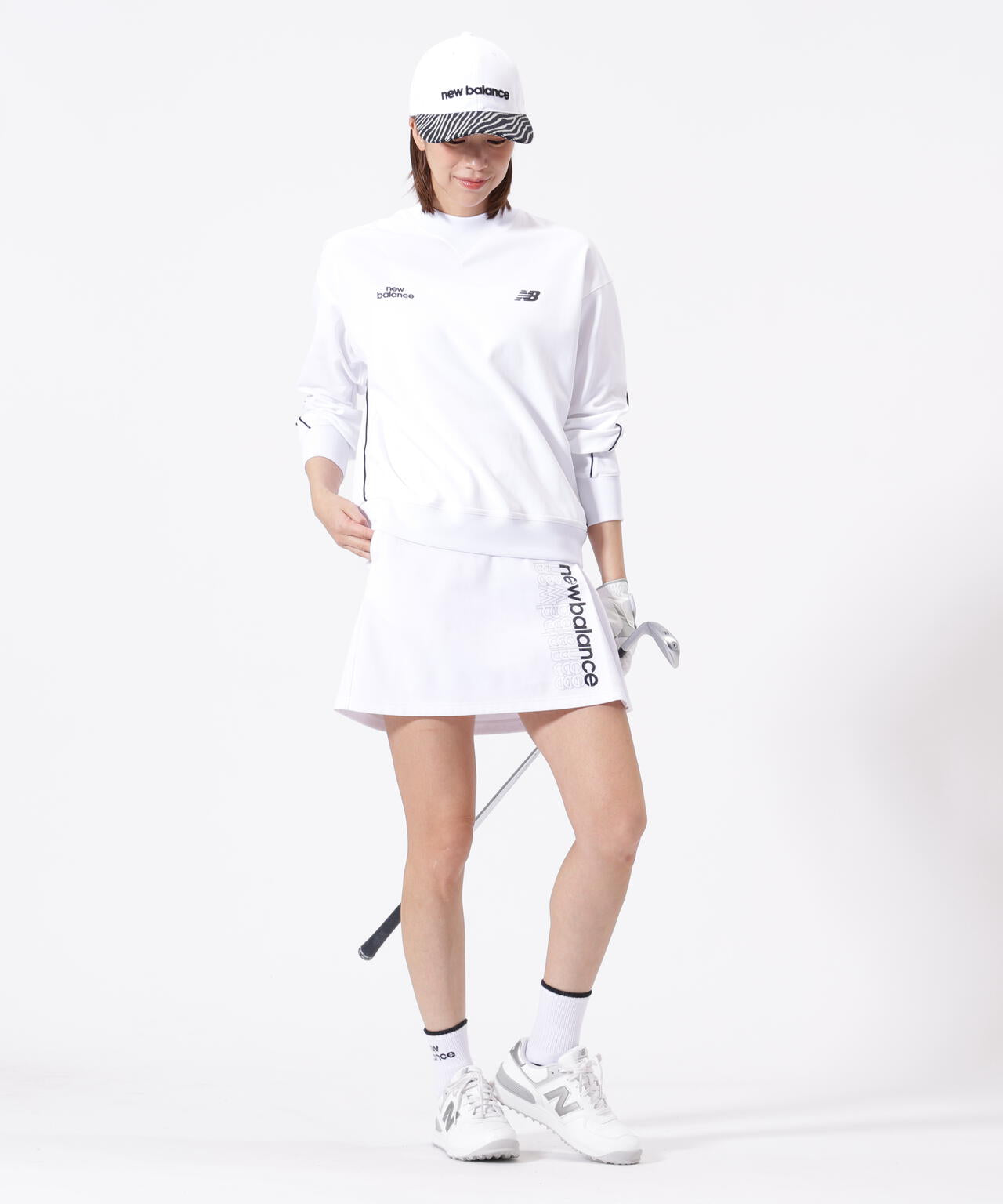 スウェット モックネック プルオーバー (WOMENS)