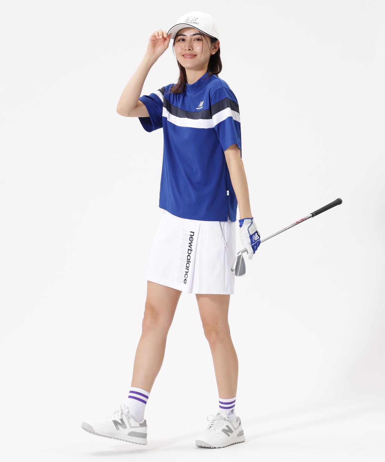 超速乾 ハーフスリーブ モックネック プルオーバー (WOMENS)