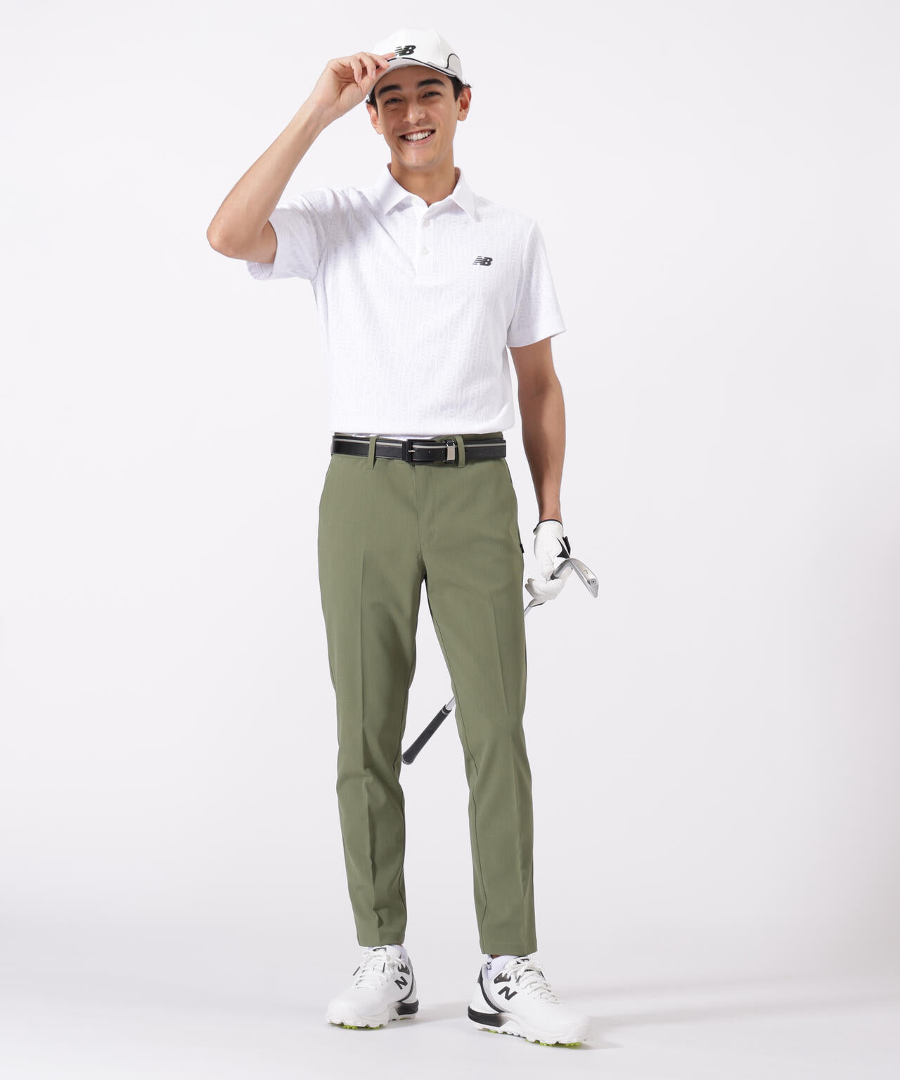 リフレクト・オーバーラップロゴ 半袖 カラーシャツ (MENS)