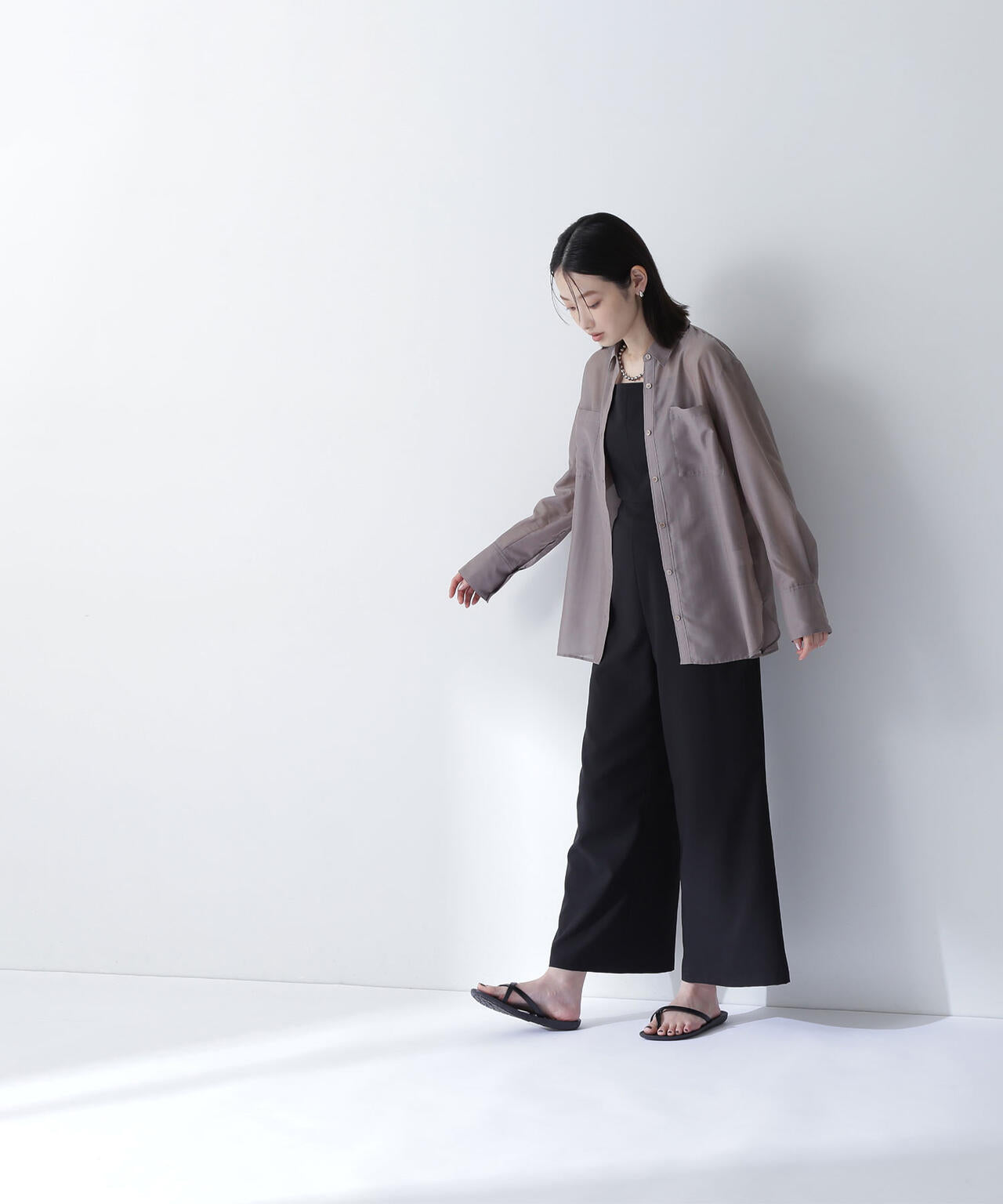 シアーシャツシリーズ　オーバーフォルム*
