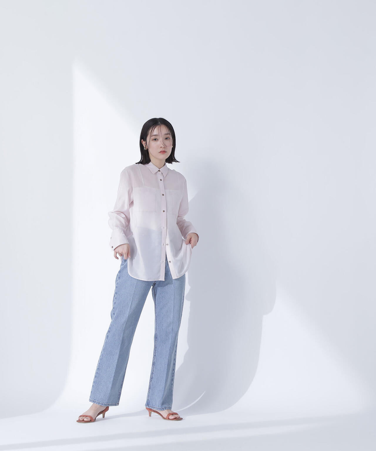 シアーシャツシリーズ　オーバーフォルム*