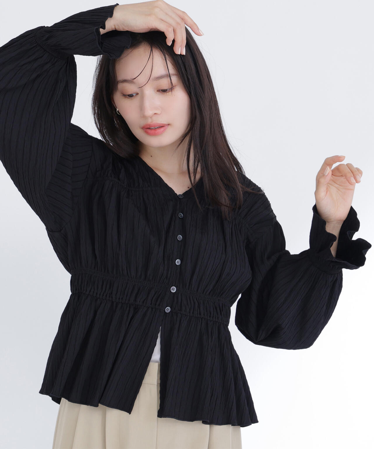 165cm 着用サイズ：FR