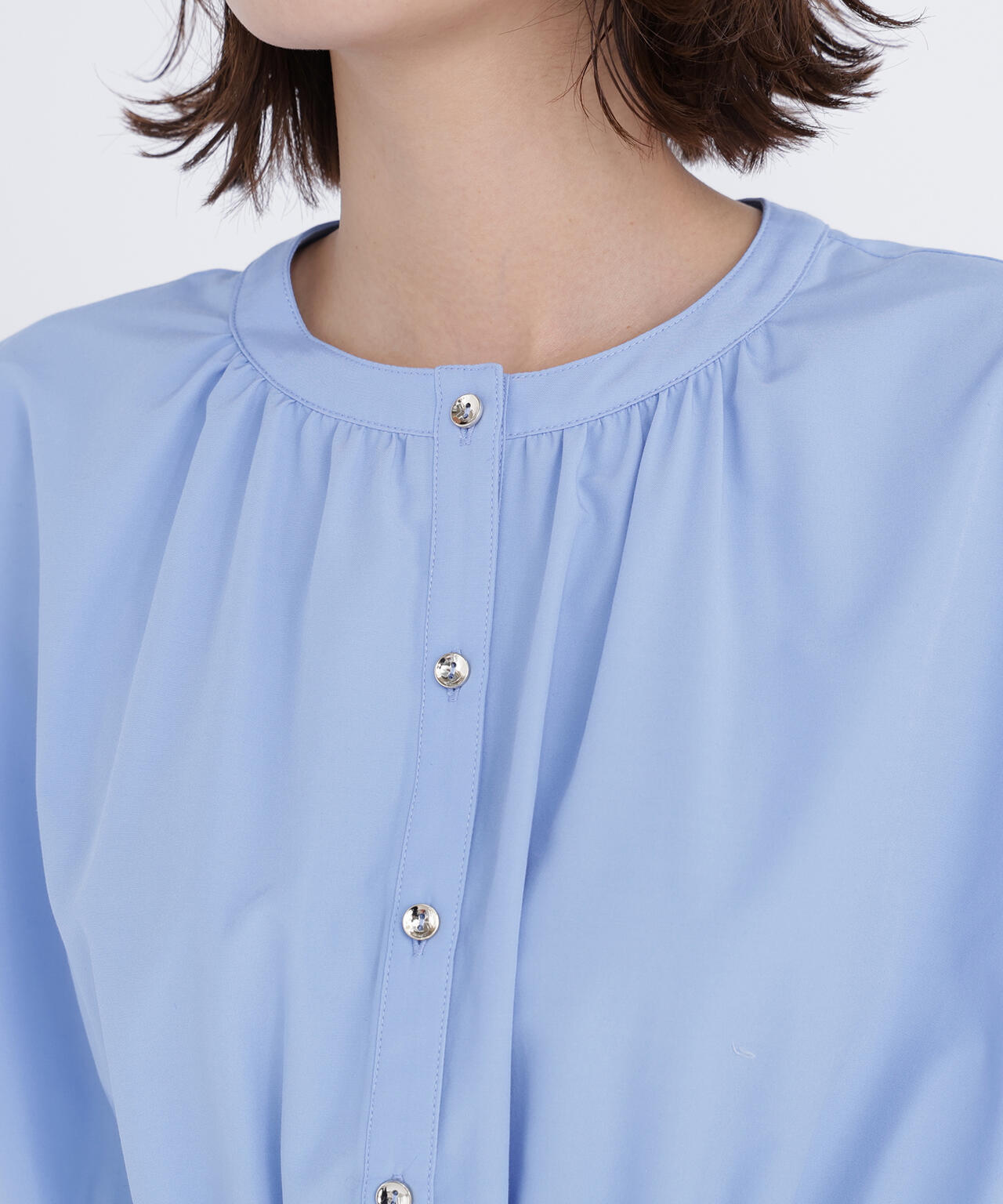 <ちょうど、いい服>きゅっとふわっと。全部盛りブラウス