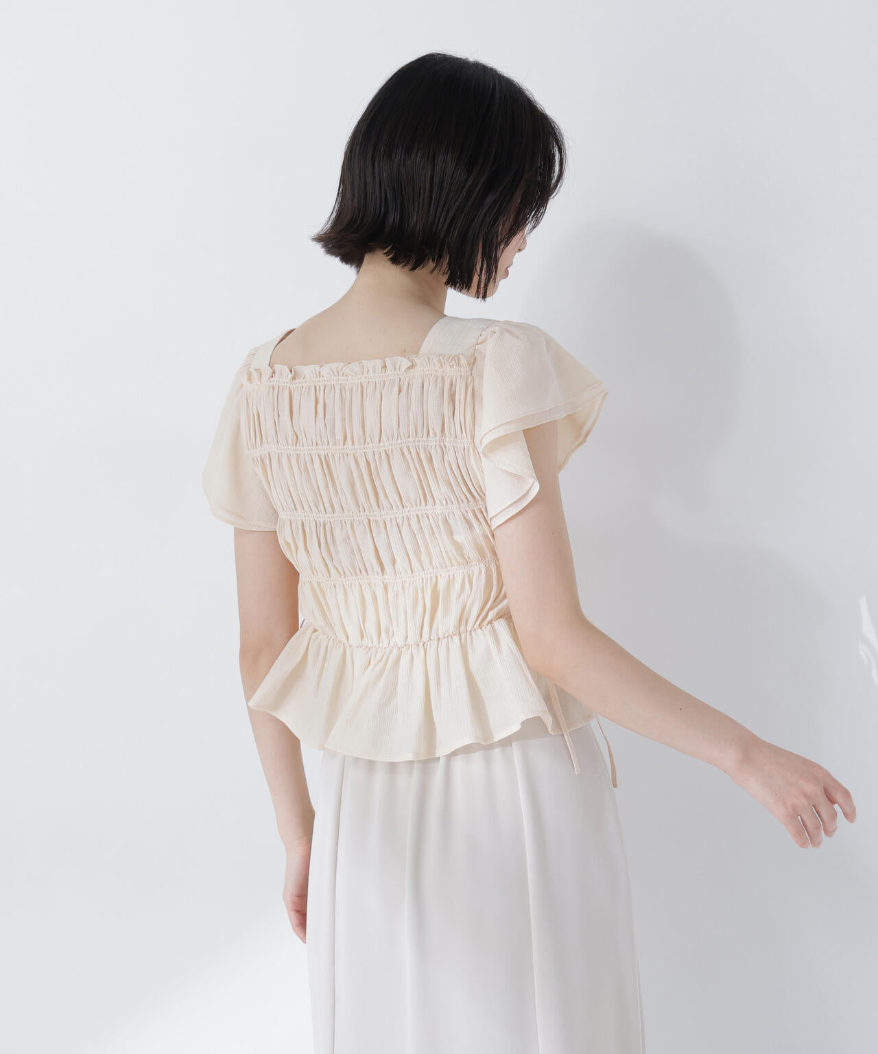 168cm B:78 W:57 H:87 着用サイズ：FR