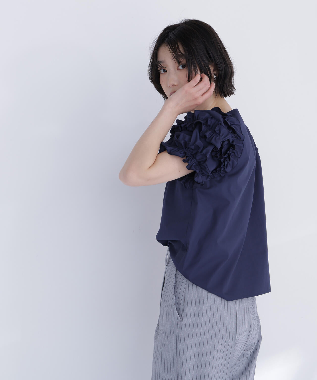 168cm B:78 W:57 H:87 着用サイズ：FR
