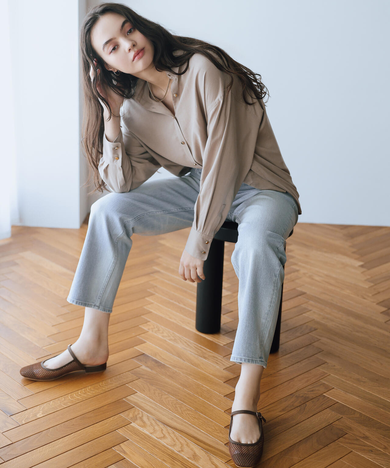 163cm 着用サイズ：FR