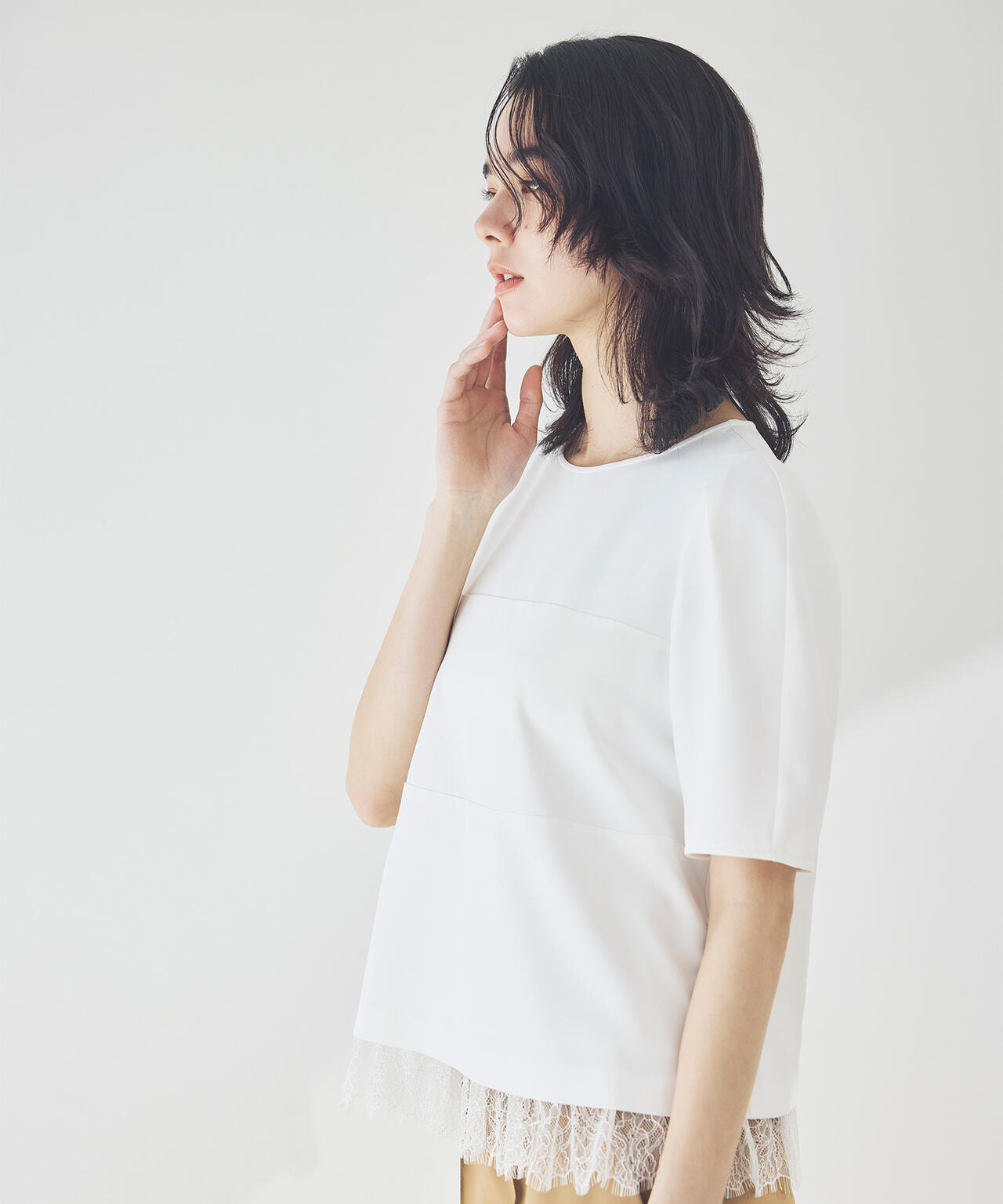 168cm B81cm W60cm H89cm 着用サイズ：FR