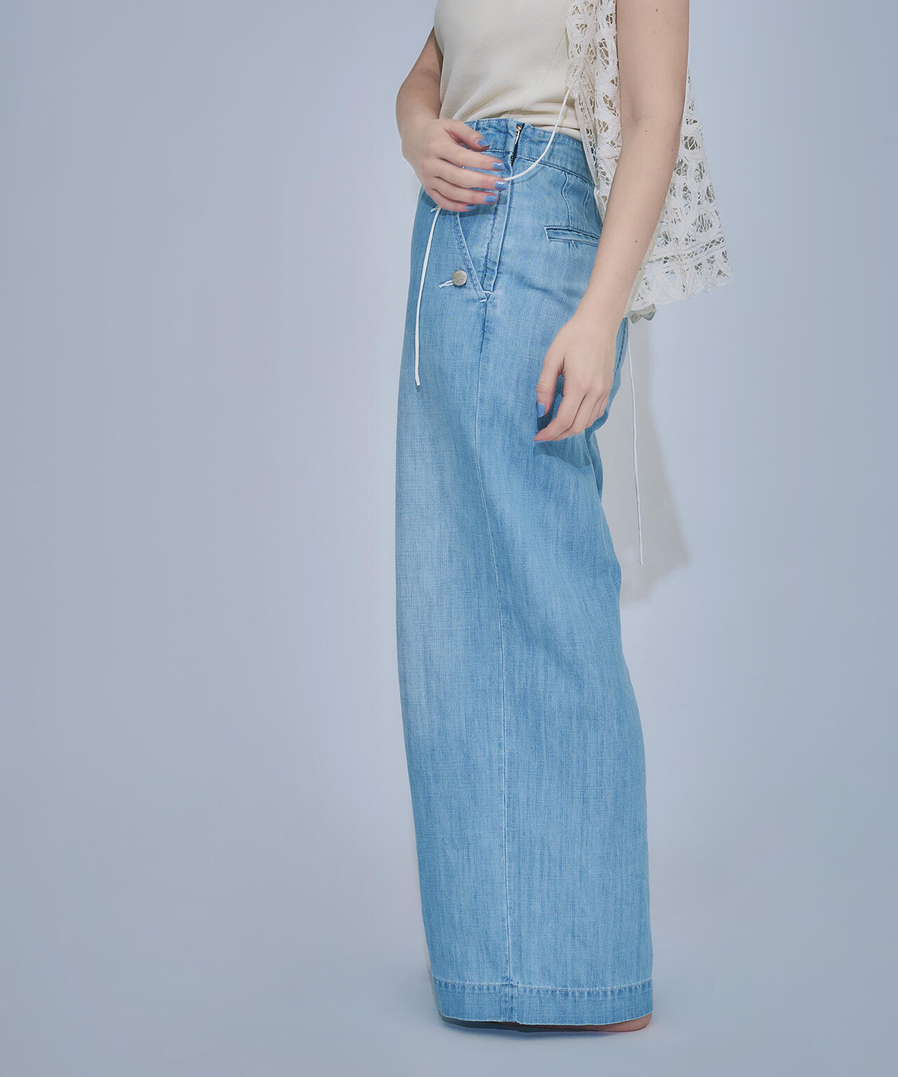 <Healthy DENIM>デニムマリンパンツ