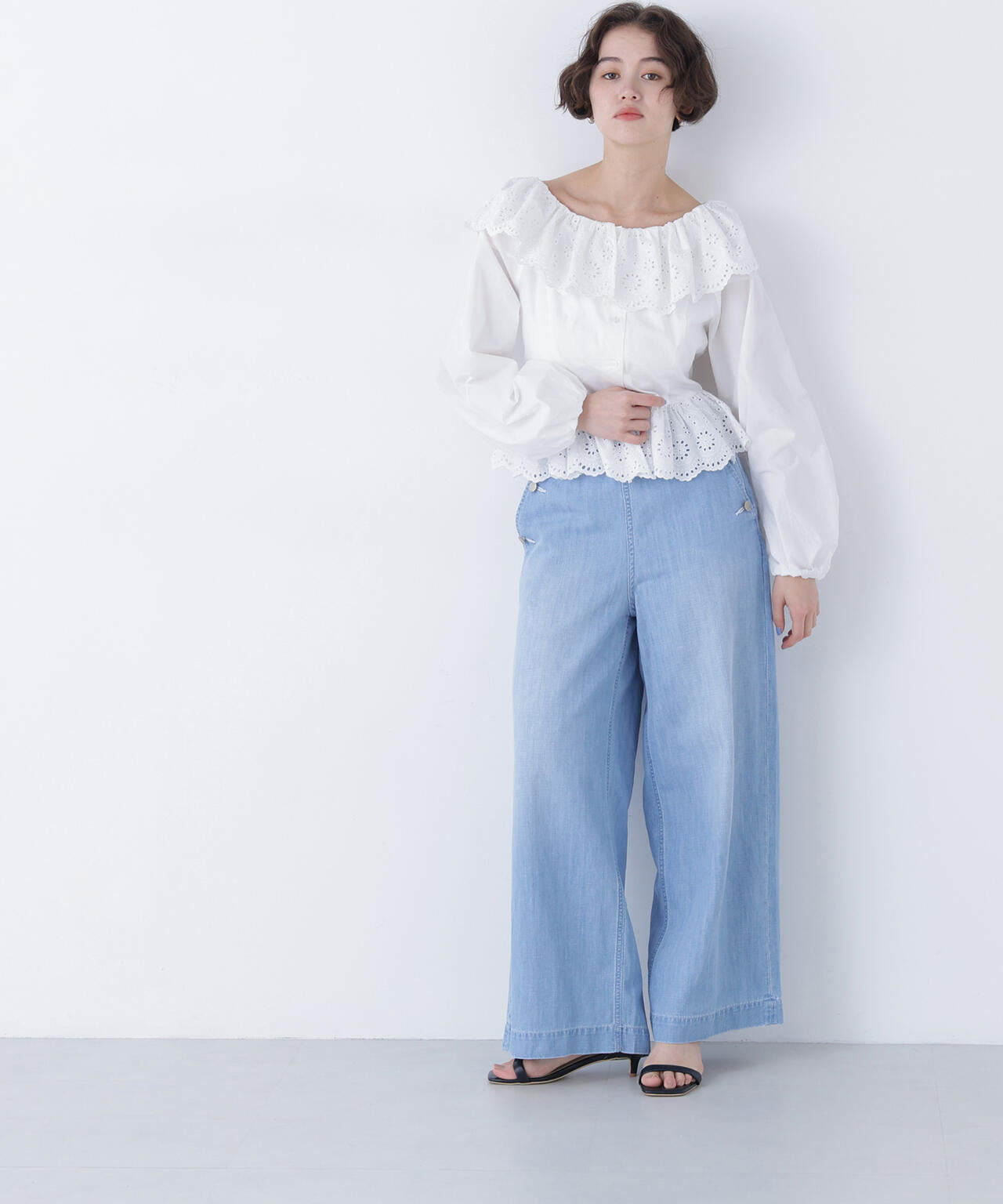 <Healthy DENIM>デニムマリンパンツ