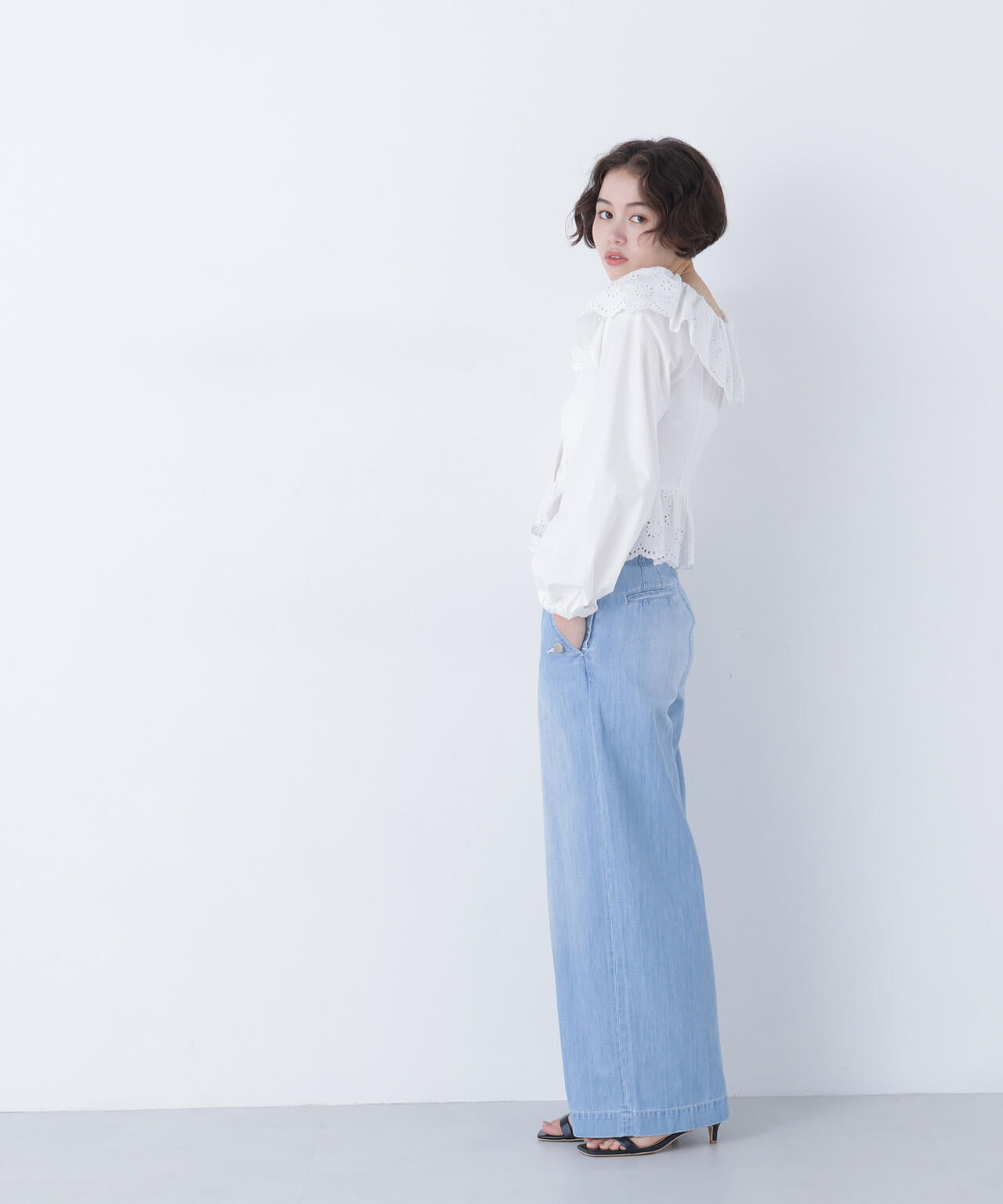 <Healthy DENIM>デニムマリンパンツ