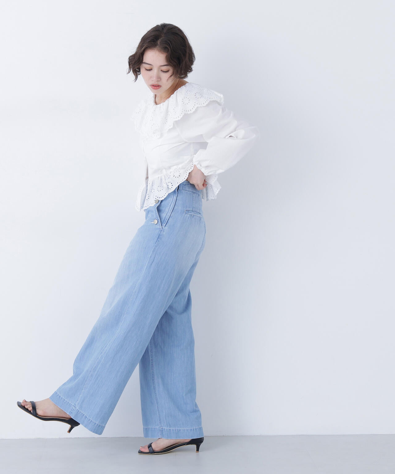<Healthy DENIM>デニムマリンパンツ
