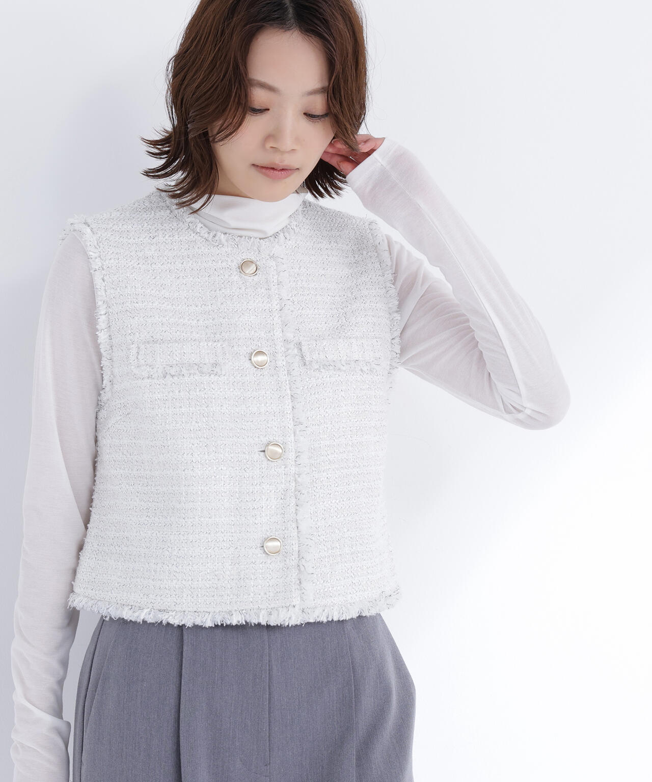167cm 着用サイズ：M