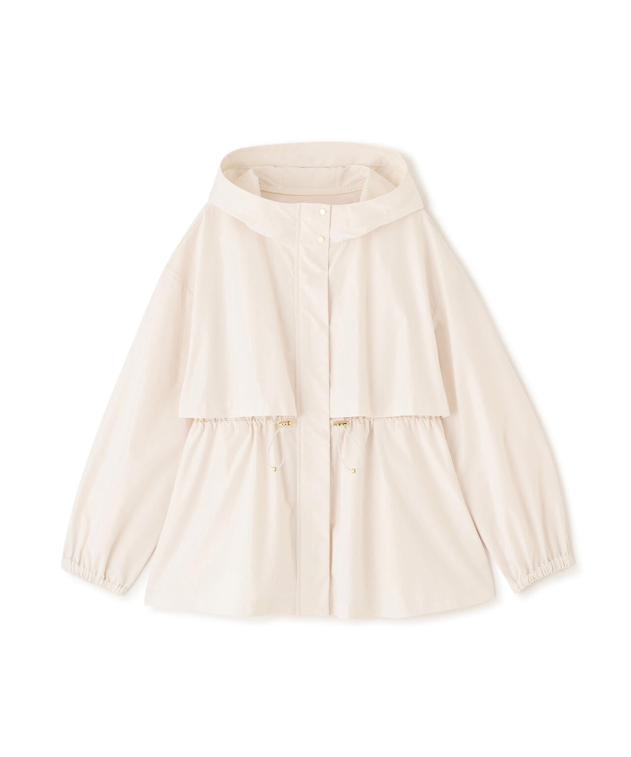 【Oggi・sweet掲載】【ちょうど、いい服】毎日これ。週7ペプラムフーディブルゾン