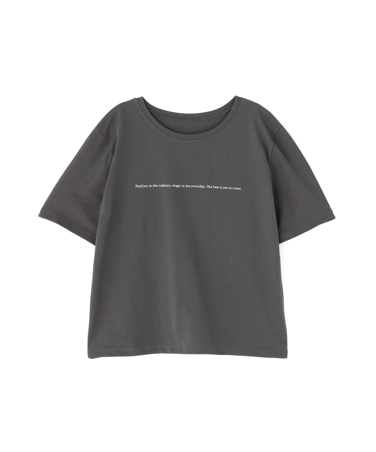 メッセージロゴTシャツ