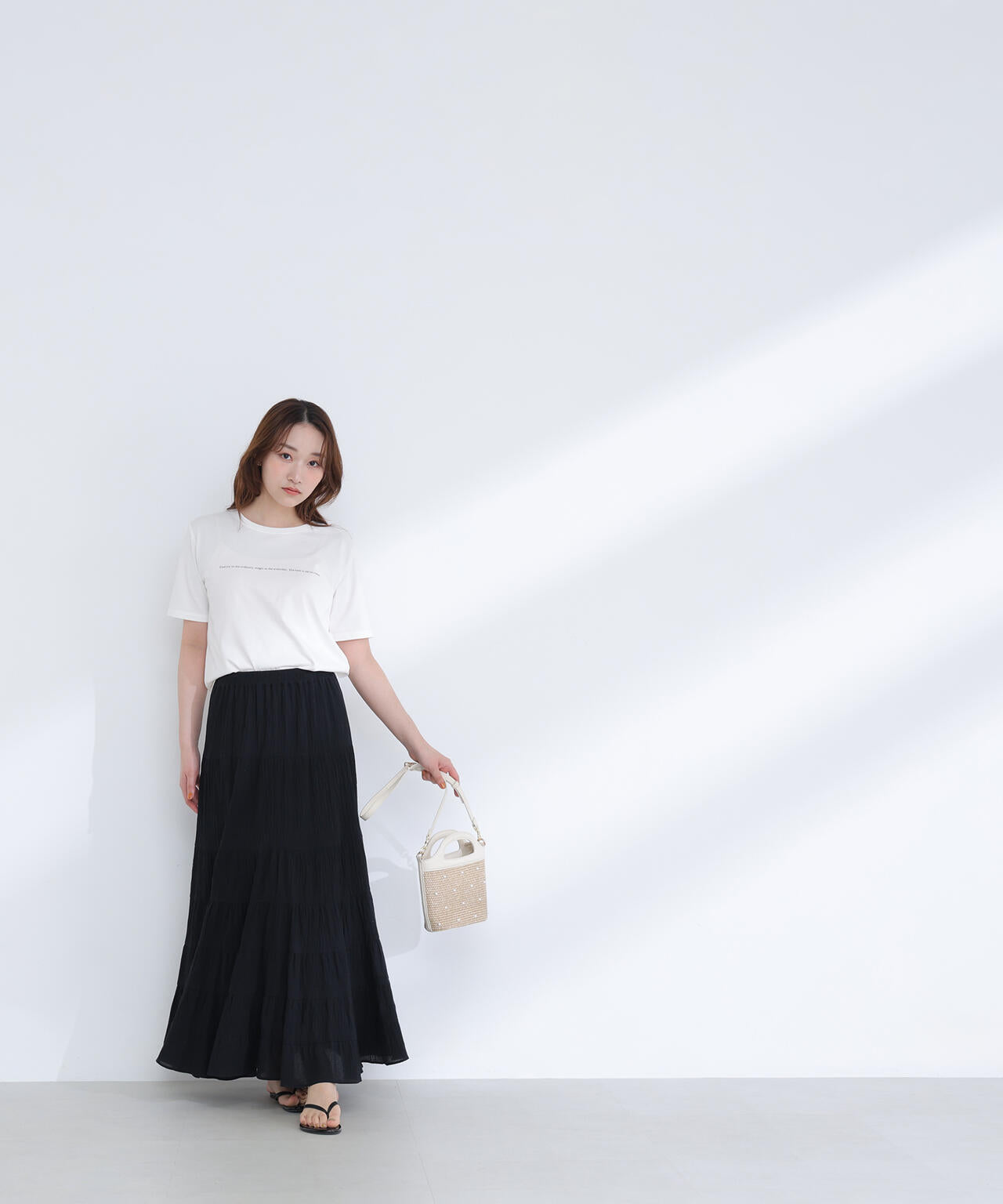 メッセージロゴTシャツ