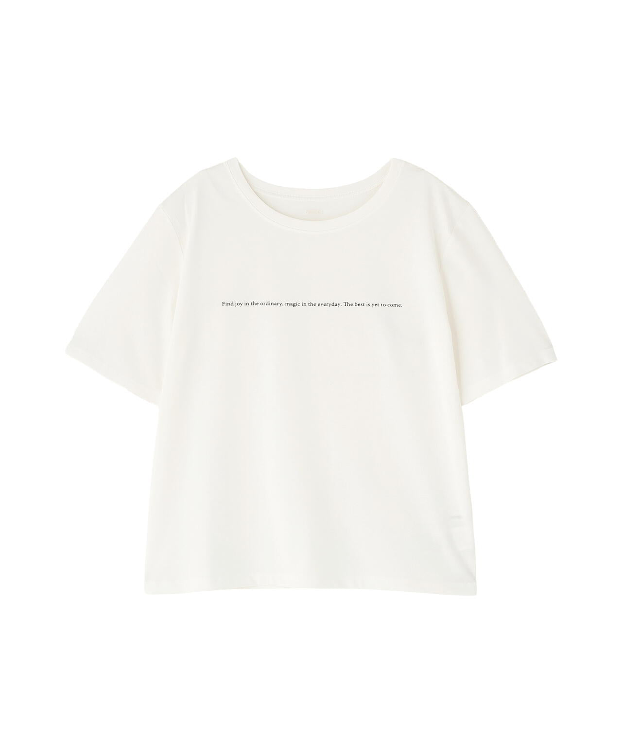 メッセージロゴTシャツ