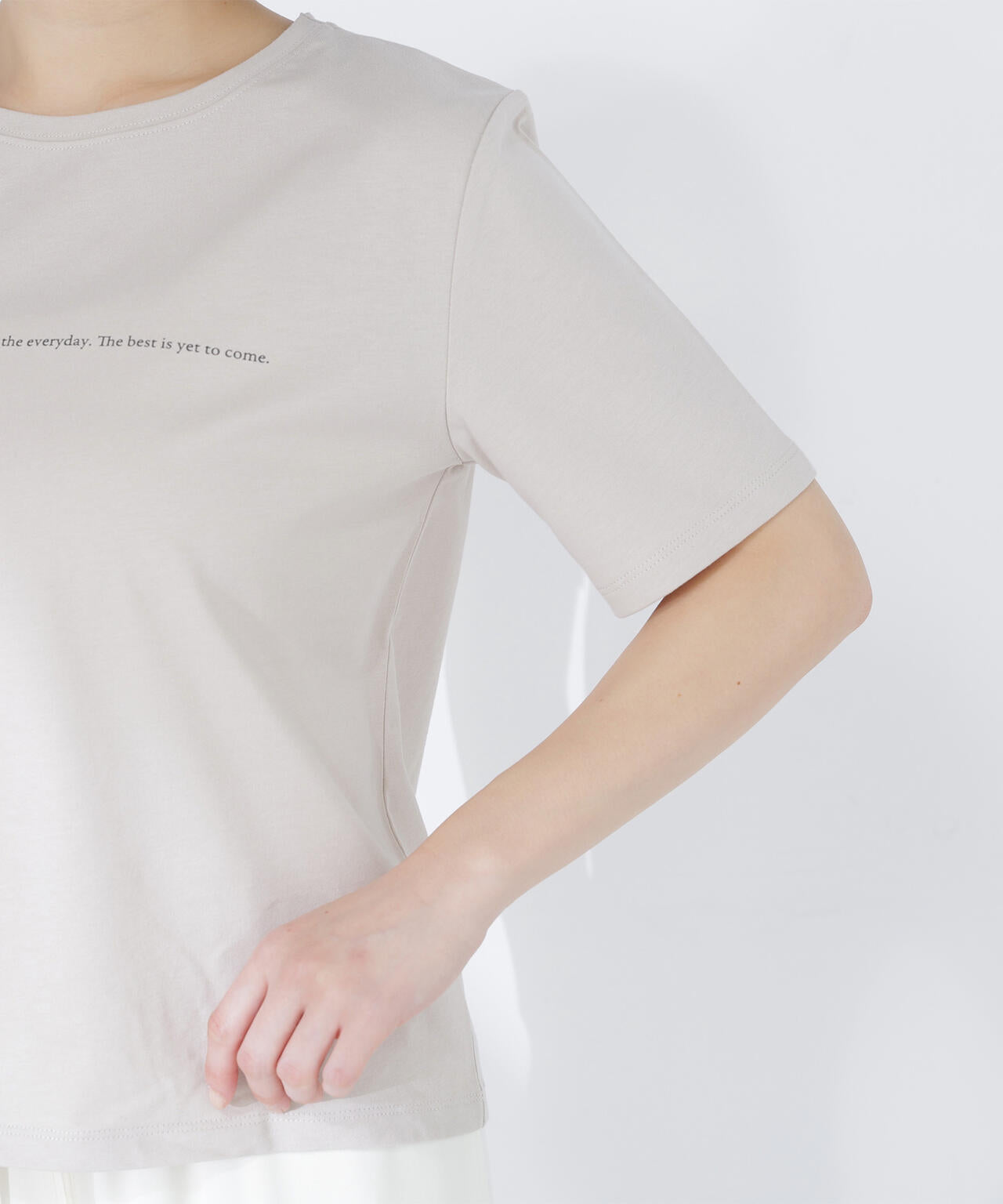 メッセージロゴTシャツ