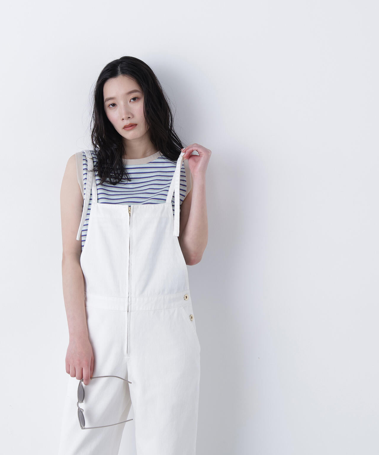<STAR & STRIPE>ボーダーカットソーノースリーブ