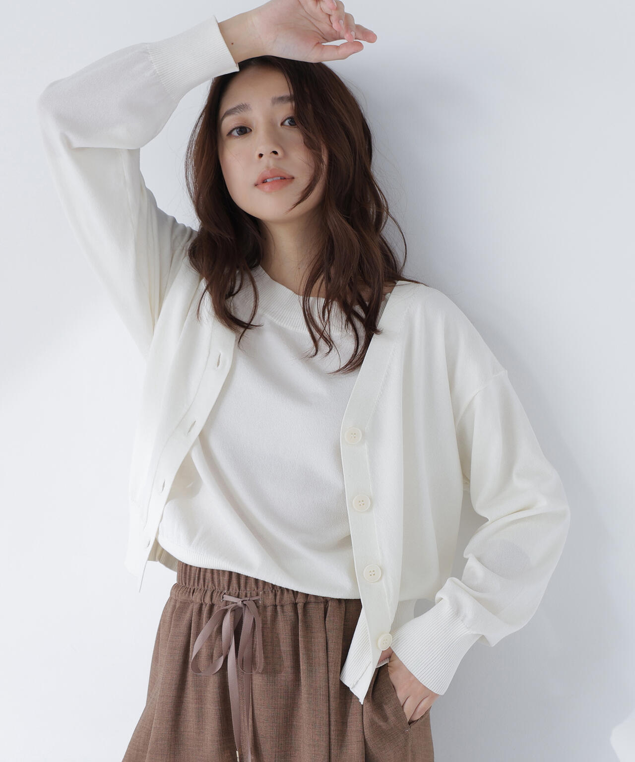 <ちょうど、いい服>毎日頼れる！右腕カーデ