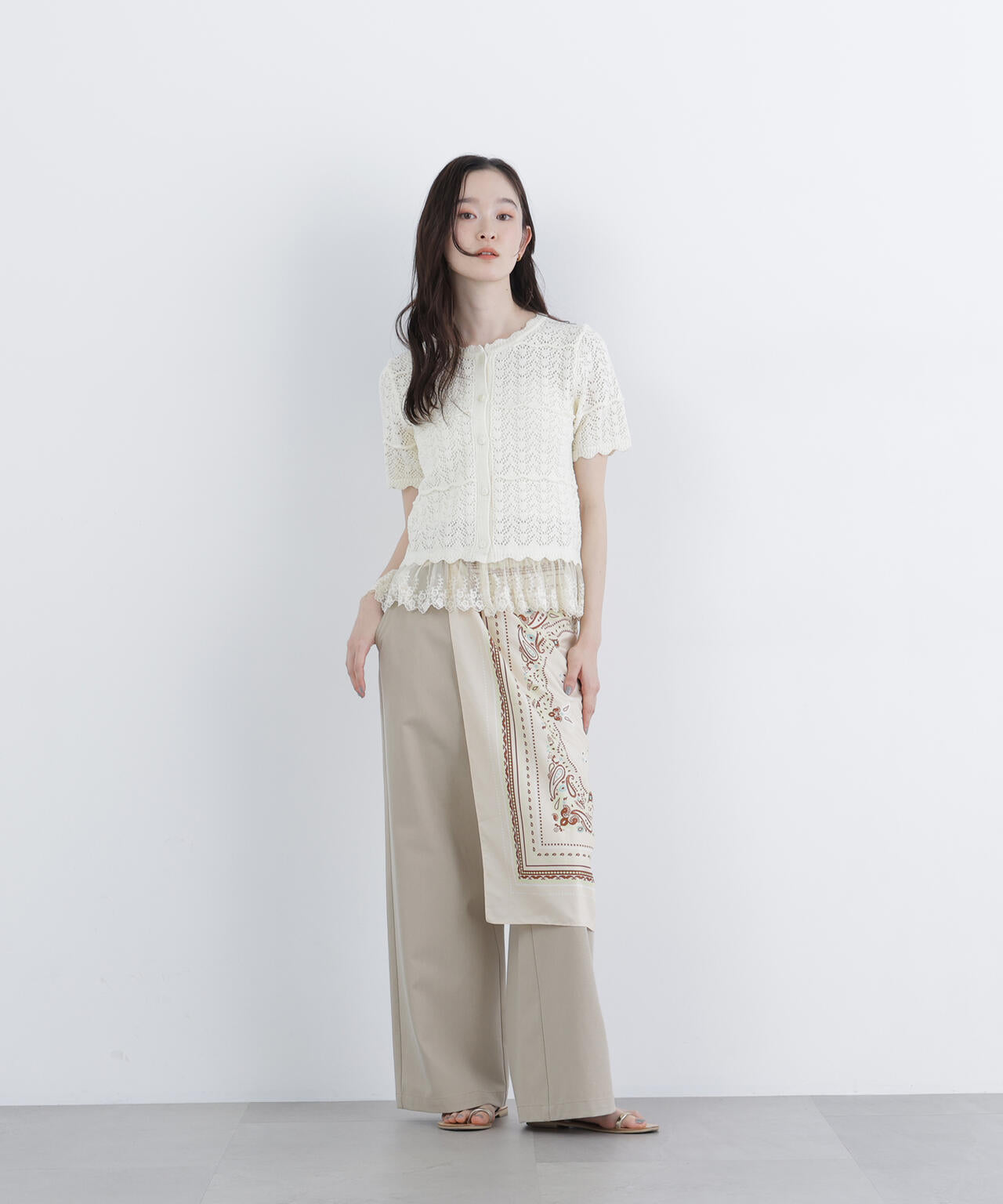 163cm 着用サイズ：FR