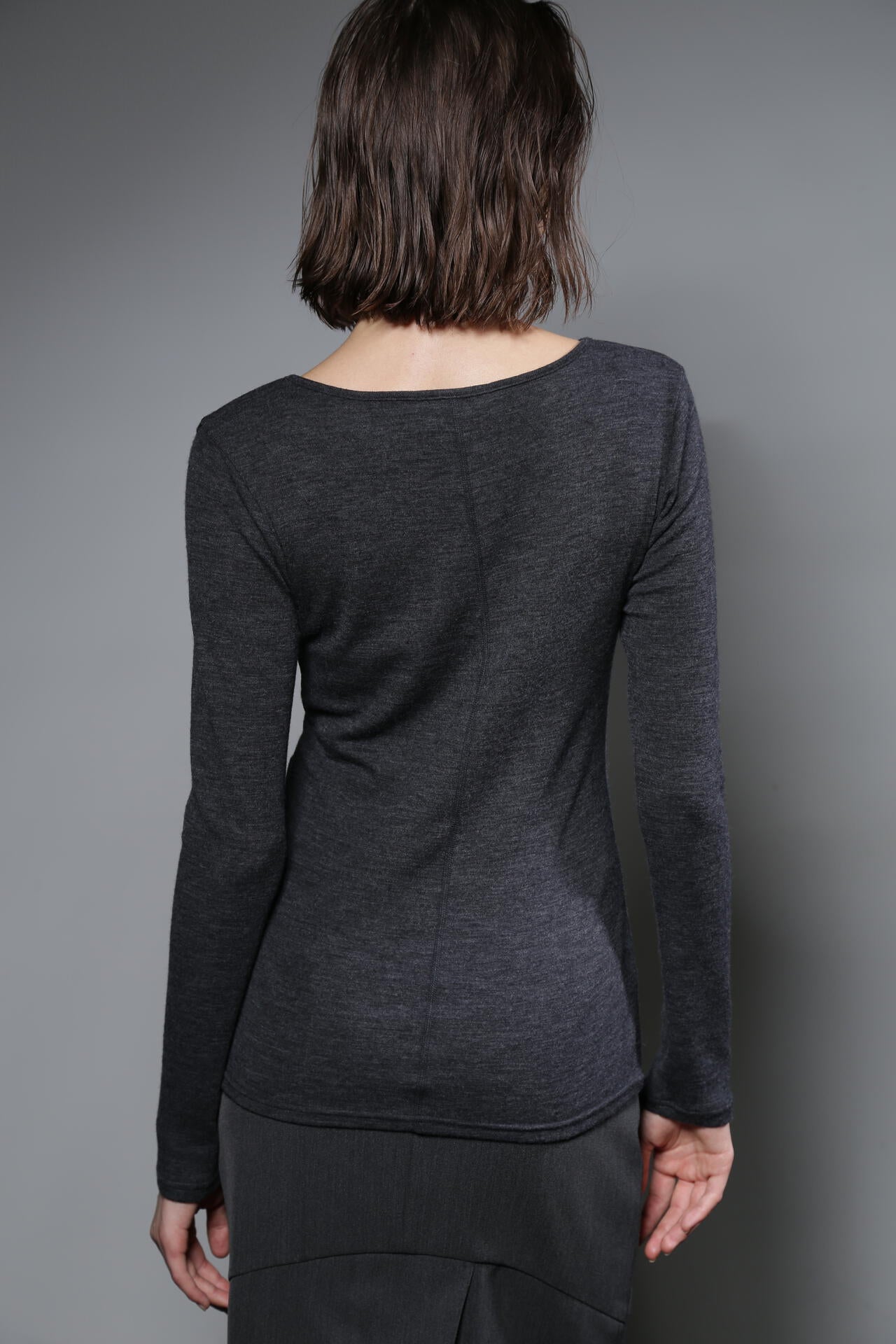 フィットロングスリーブＴシャツ_