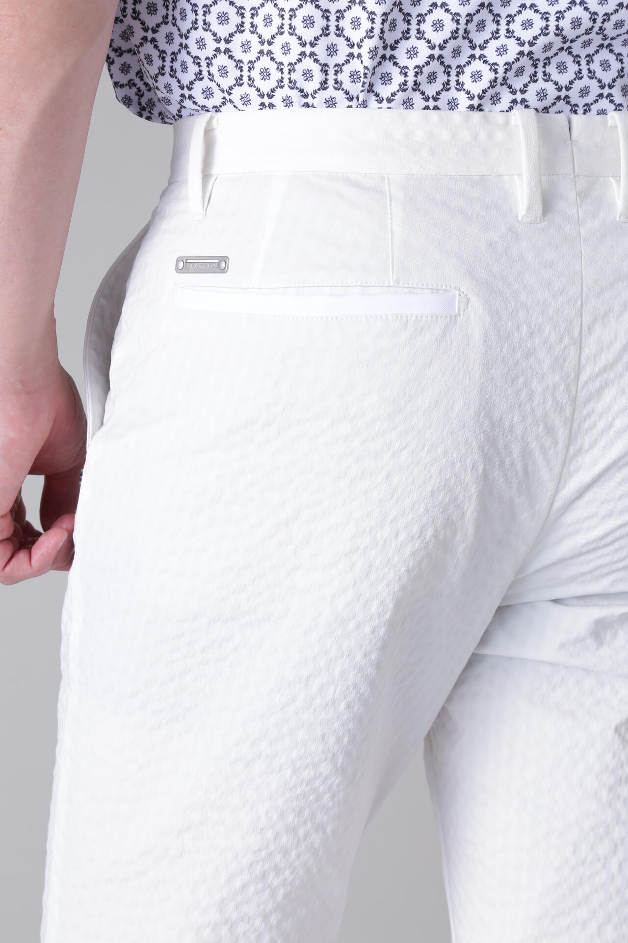 サッカーストライプストレッチパンツ (MENS)
